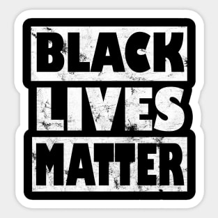 Black Lives Matter stop racism Sticker